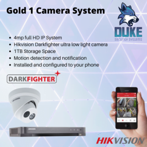 Hikvision Gold 1 Camera System