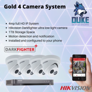 Hikvision Gold 4 Camera System