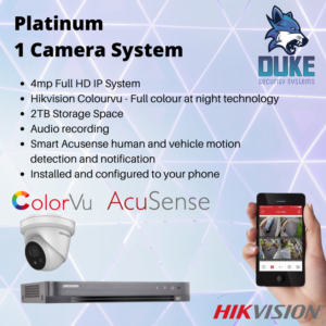 Hikvision Platinum 1 Camera System