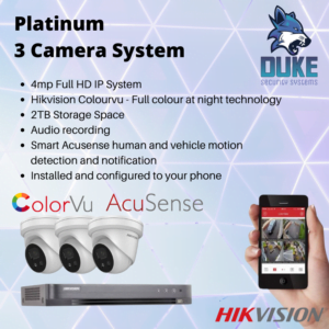 Hikvision Platinum 3 Camera System