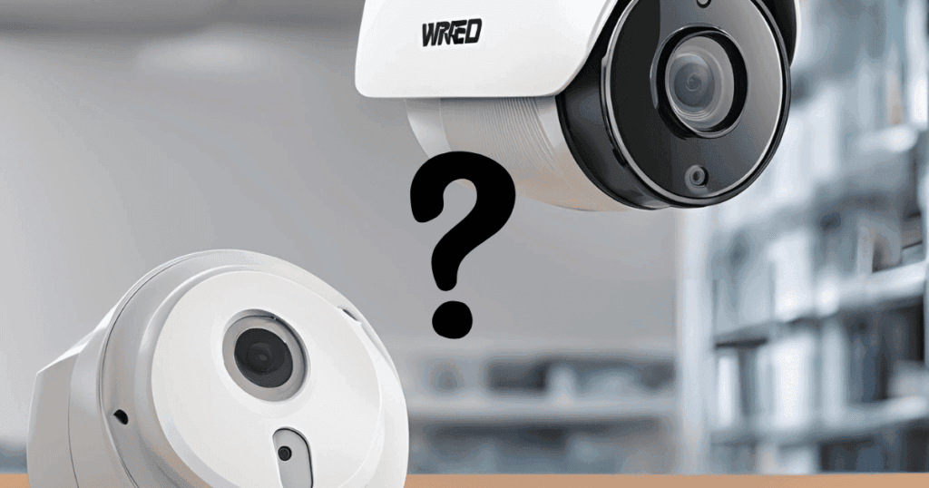 Wired vs wireless CCTV